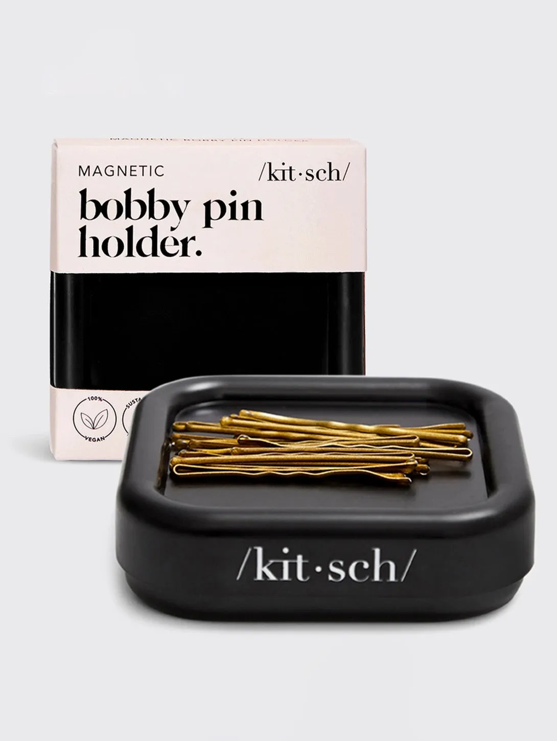 Magnetic Bobby Pin Holder - Black