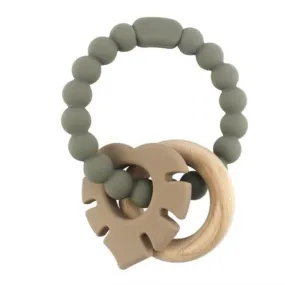 Magni Grey Teether - Leaf