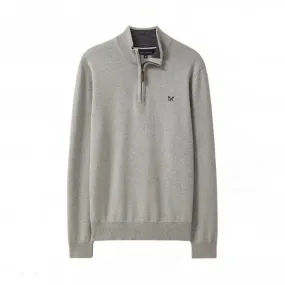 Mens Organic Cotton Half Zip Jumper