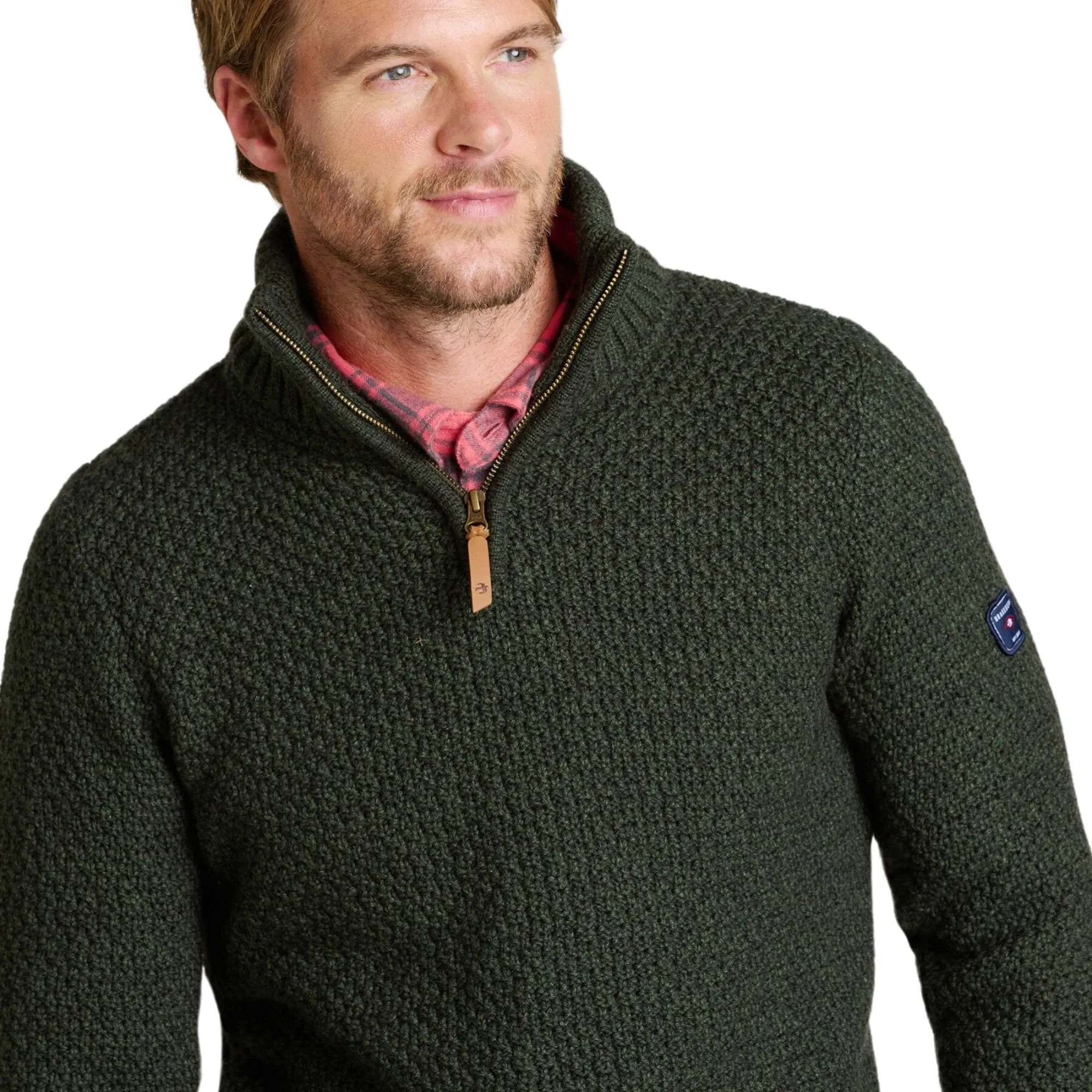 Mens Quarter Zip Jumper