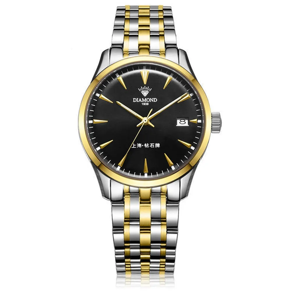 Men's Stainless Steel Luminous Automatic Mechanical Wristwatches