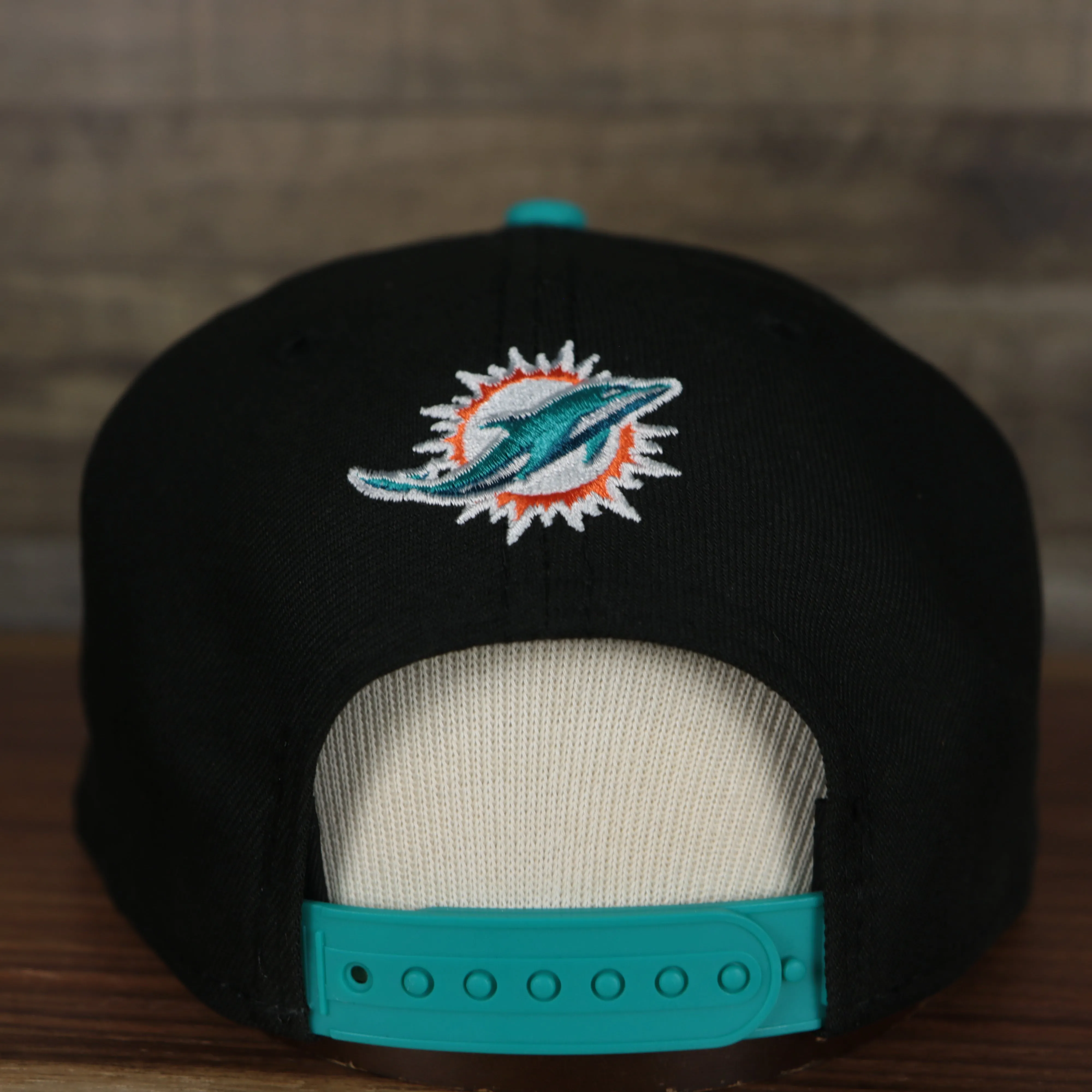 Miami Dolphins 2022 NFL Draft 9Fifty Grey Bottom On-Field Snapback | Black