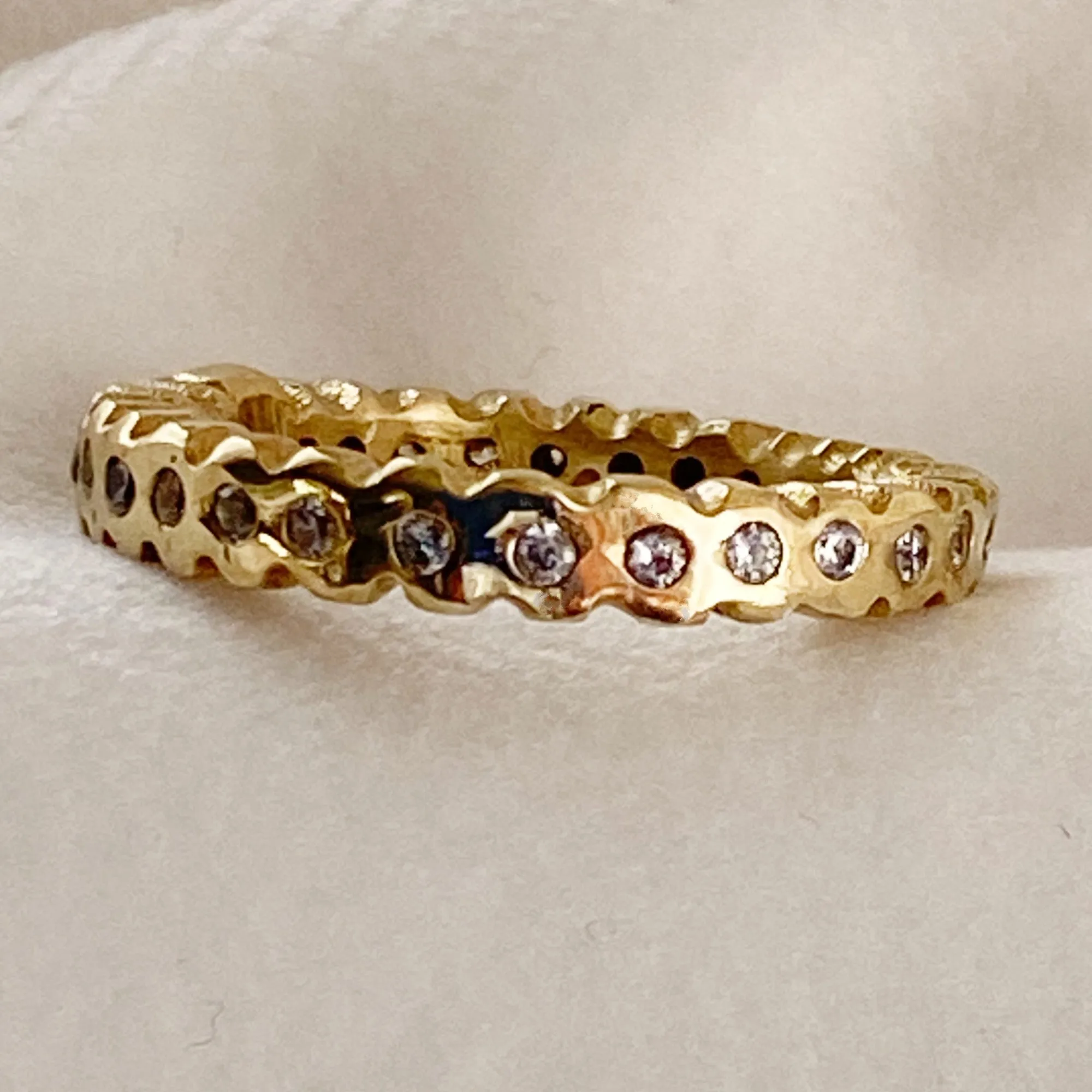 Midas Slim Diamond Eternity Band