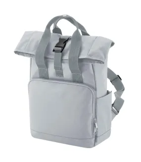 Mini recycled twin handle backpack one size light grey Bagbase