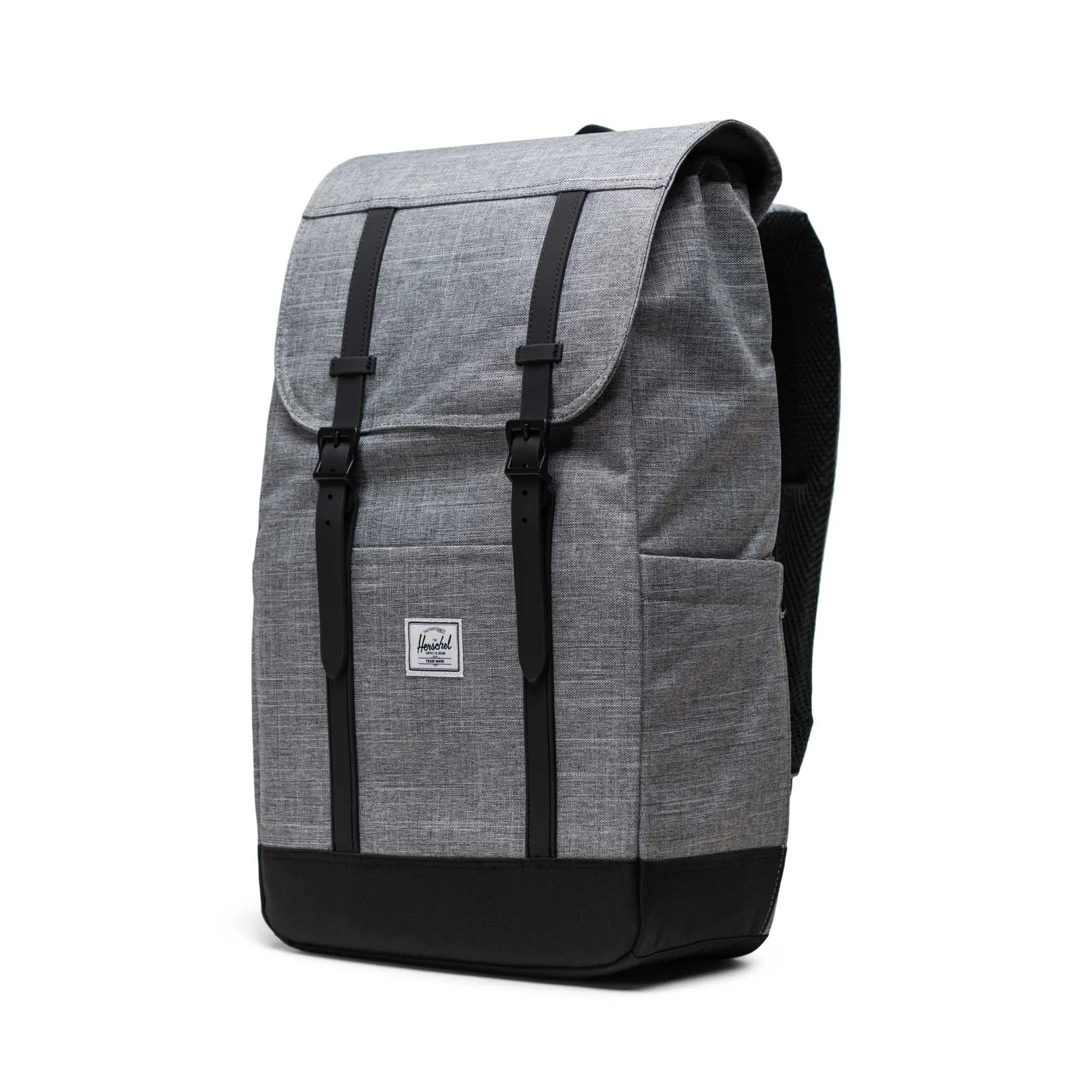 Mochila Herschel Retreat Raven Crosshatch