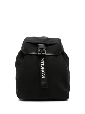 MONCLER Chic Urban Mini Backpack with Leather Accents