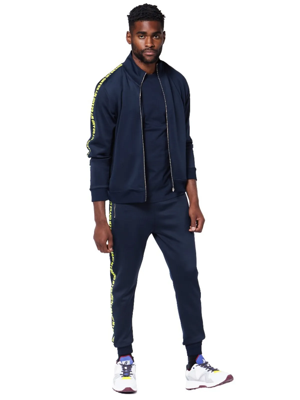 My Brand Tape Track Suit | NAVY