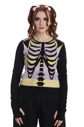 NANA SKELETON STRIPED JUMPER