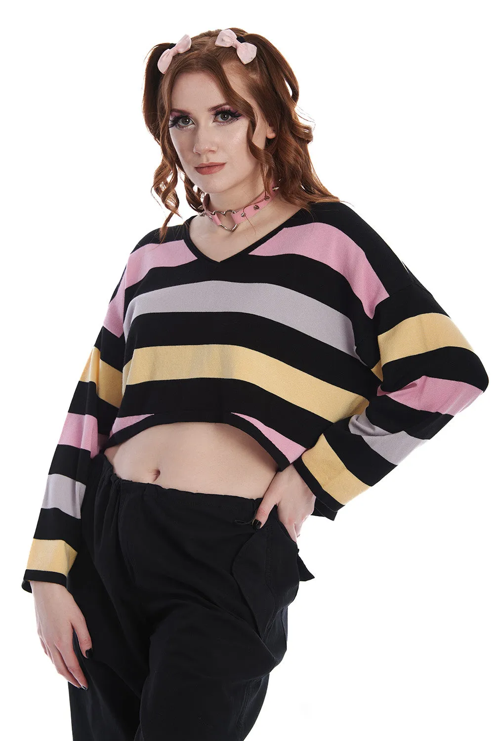 NANA STRIPED JUMPER