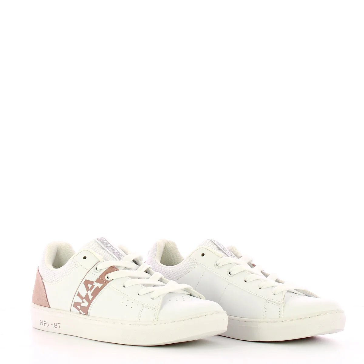 Napapijri - Sneakers Donna Willow White Pink - NP0A4FKTCX - WHITE/PINK