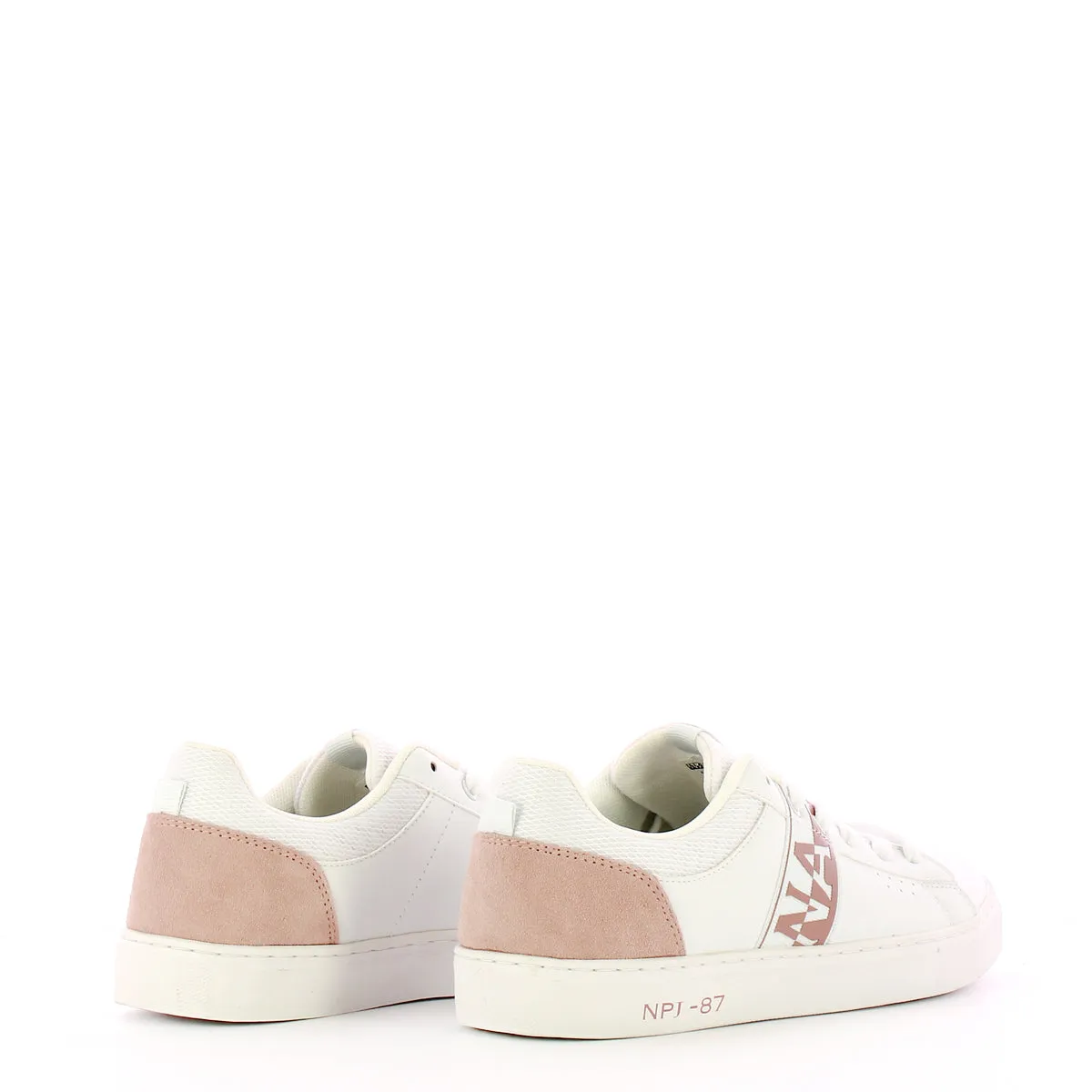 Napapijri - Sneakers Donna Willow White Pink - NP0A4FKTCX - WHITE/PINK