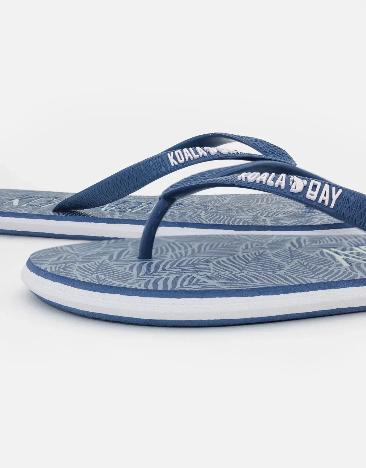 Navy Blue Toe Flip Flop - Seaweed