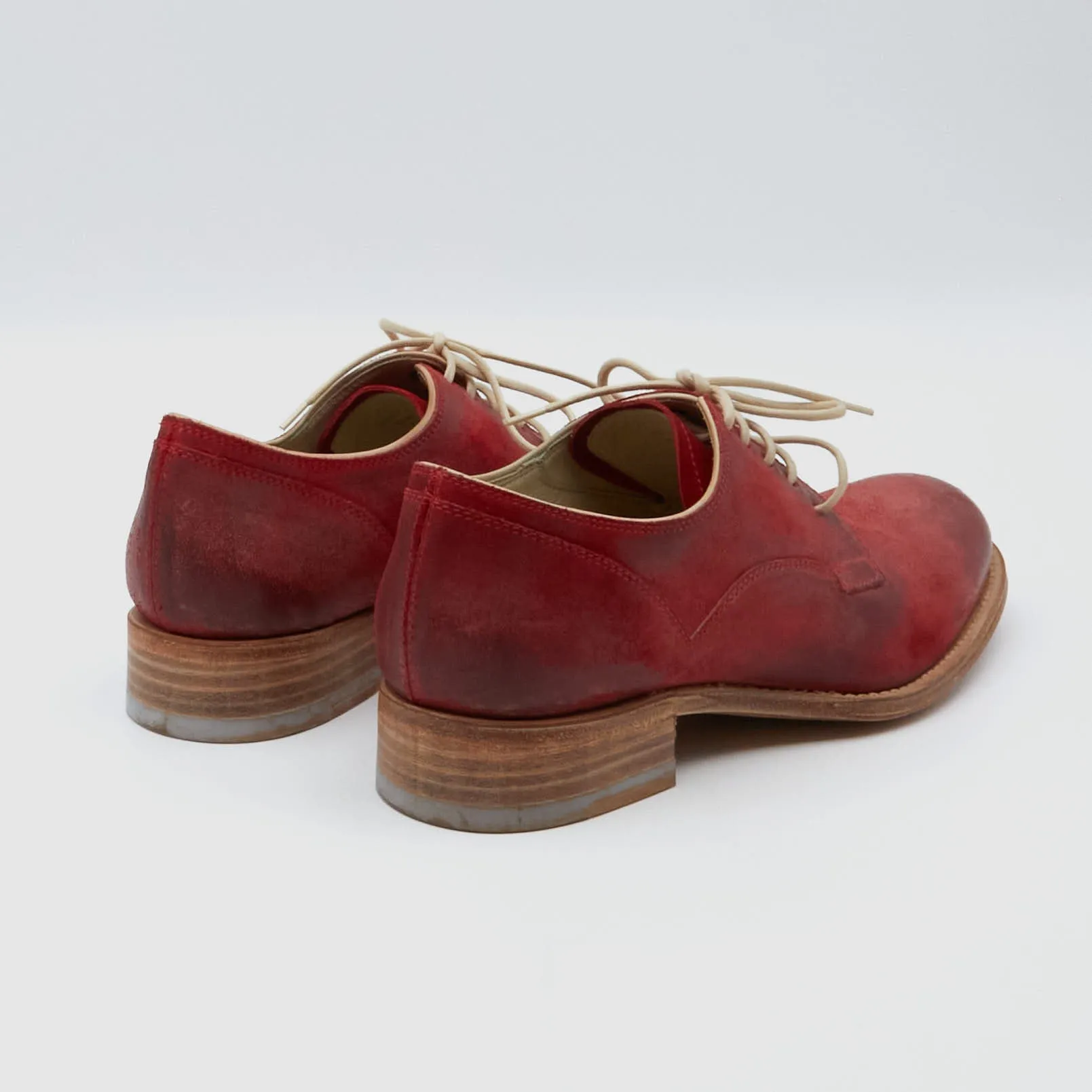 n.d.c. made by hand Ladies Round Toe BlucherShoes