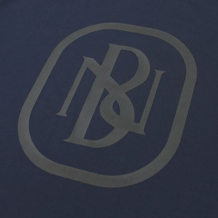 Neil Barrett - NB Logo Print T-Shirt in Navy