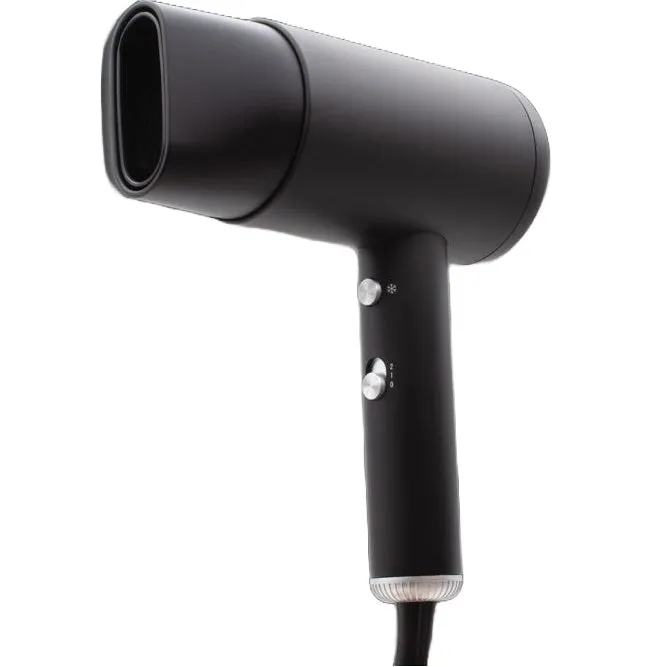 Nero Vibe Compact Hairdryer Matte Black Hair Dryer