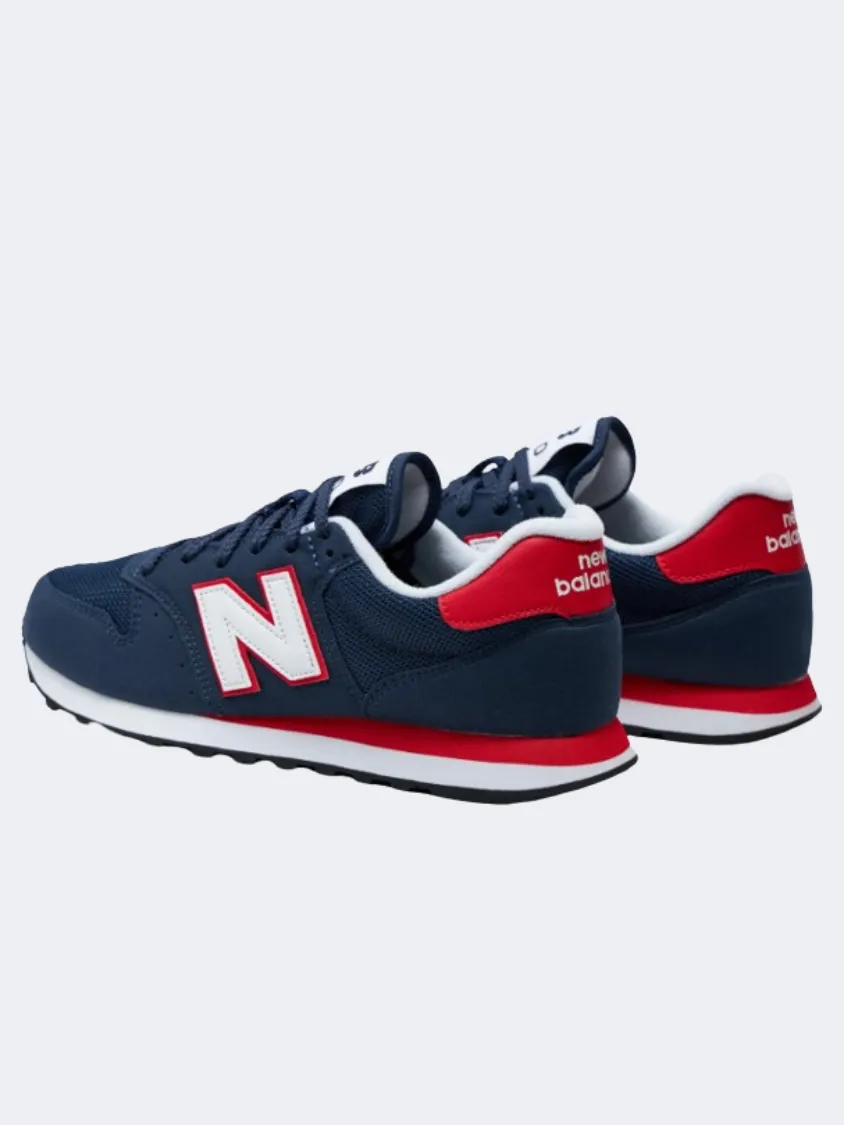 New Balance 500 Men Lifestyle Shoes Navy/ Red