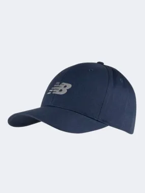 New Balance 6 Panel Structured Unisex Lifestyle Cap  Navy