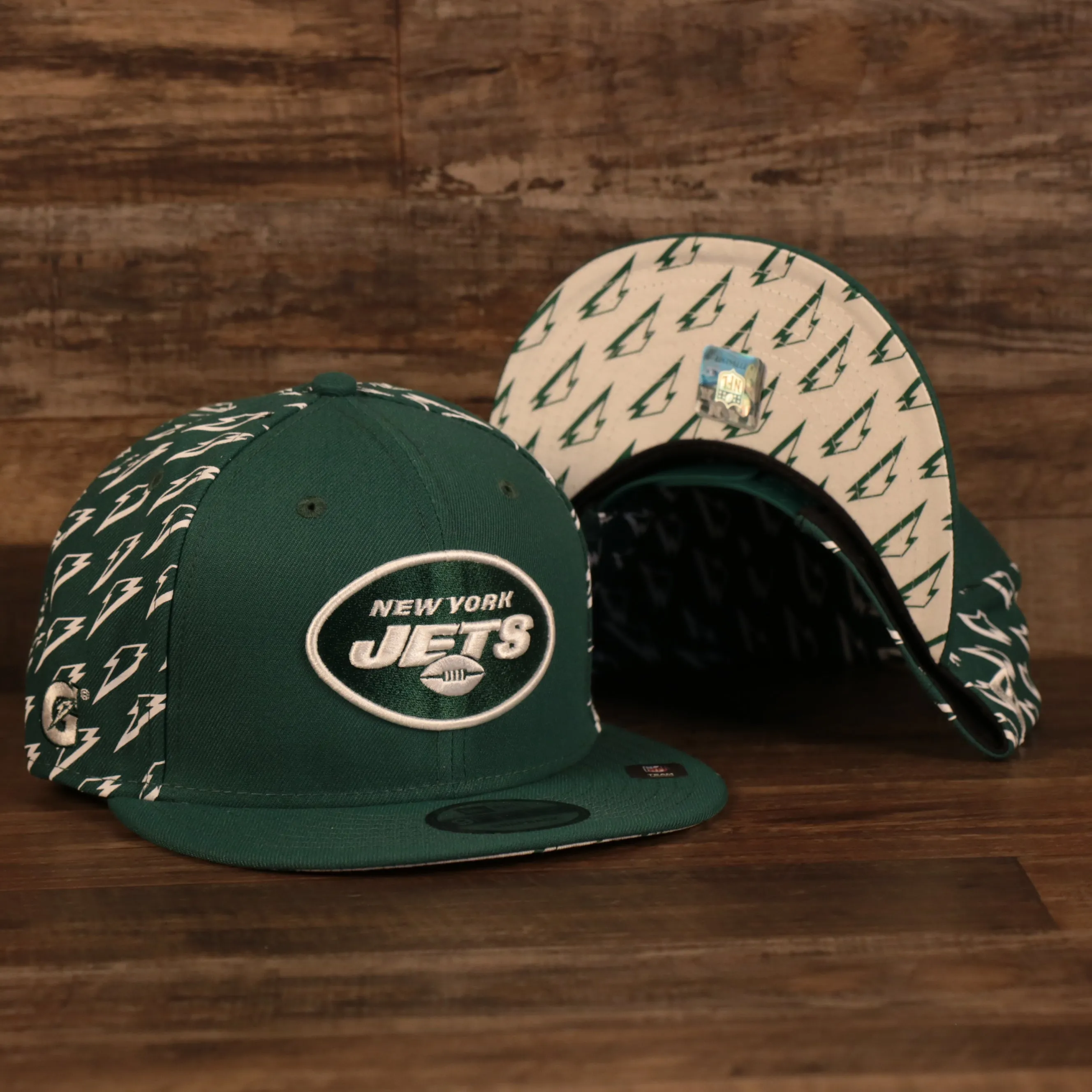 New York Jets x Gatorade Green 9Fifty White Bottom Snapback