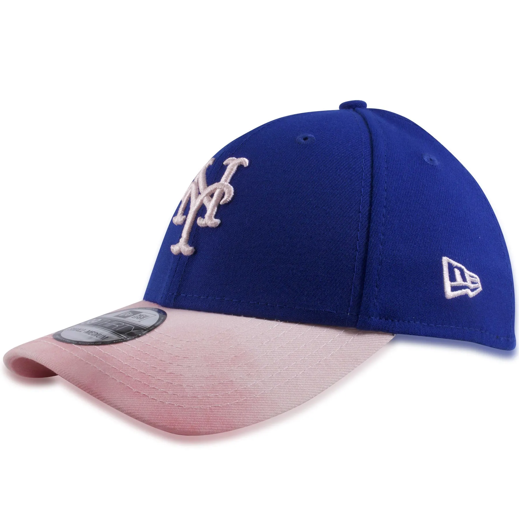 New York Mets 2019 Mother's Day Blue on Pink 39Thirty Flexfit Cap