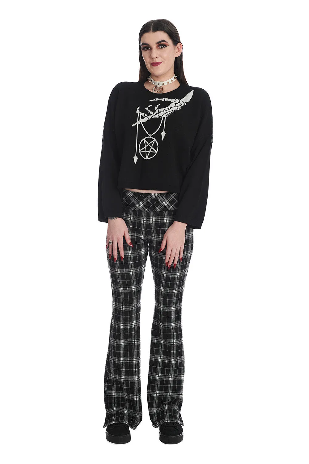 NIGHT WHISPER PENTAGRAM JUMPER