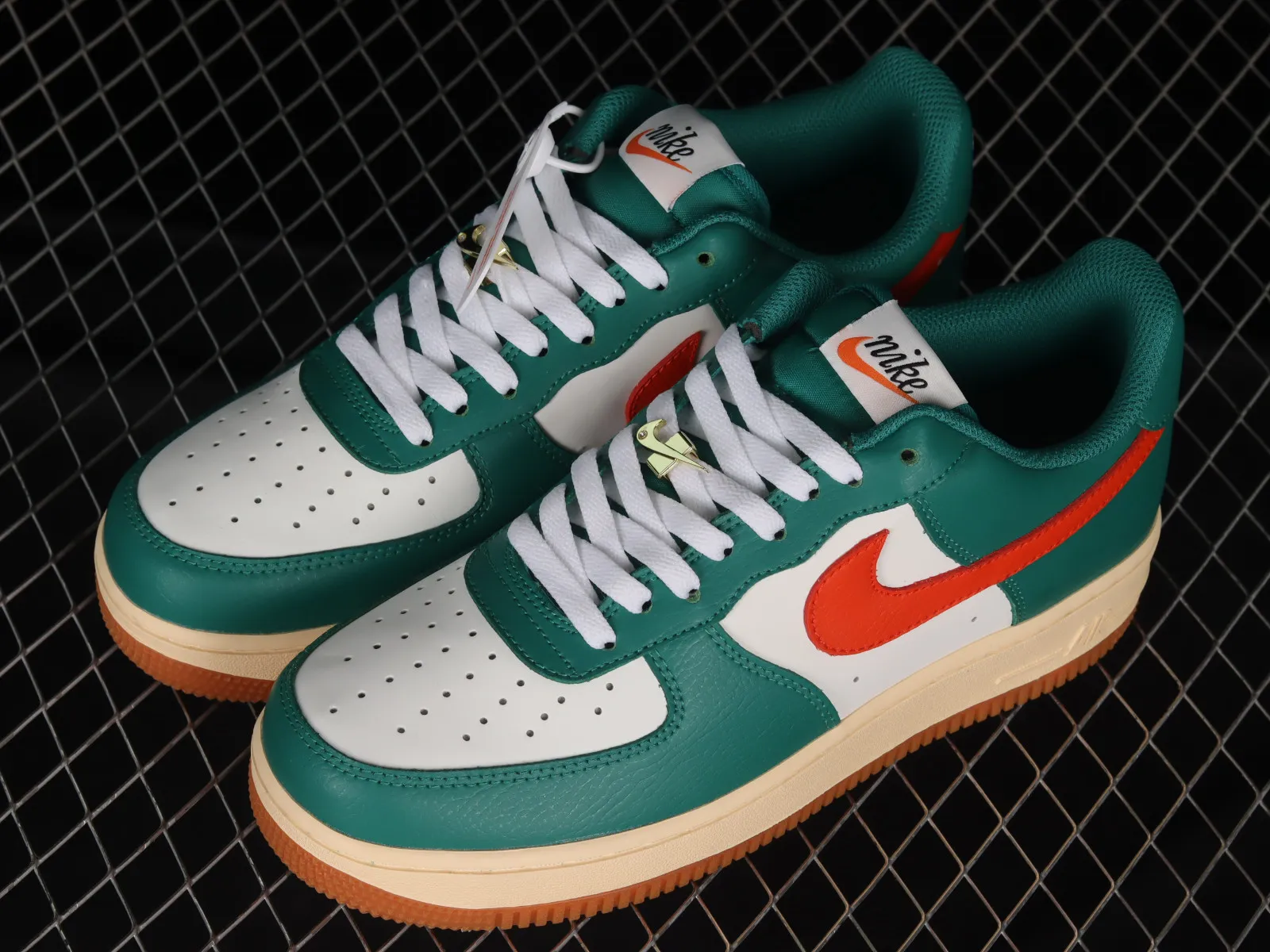 Nike Air Force 1 07 Low Dark Green Brown Orange CJ9179-201