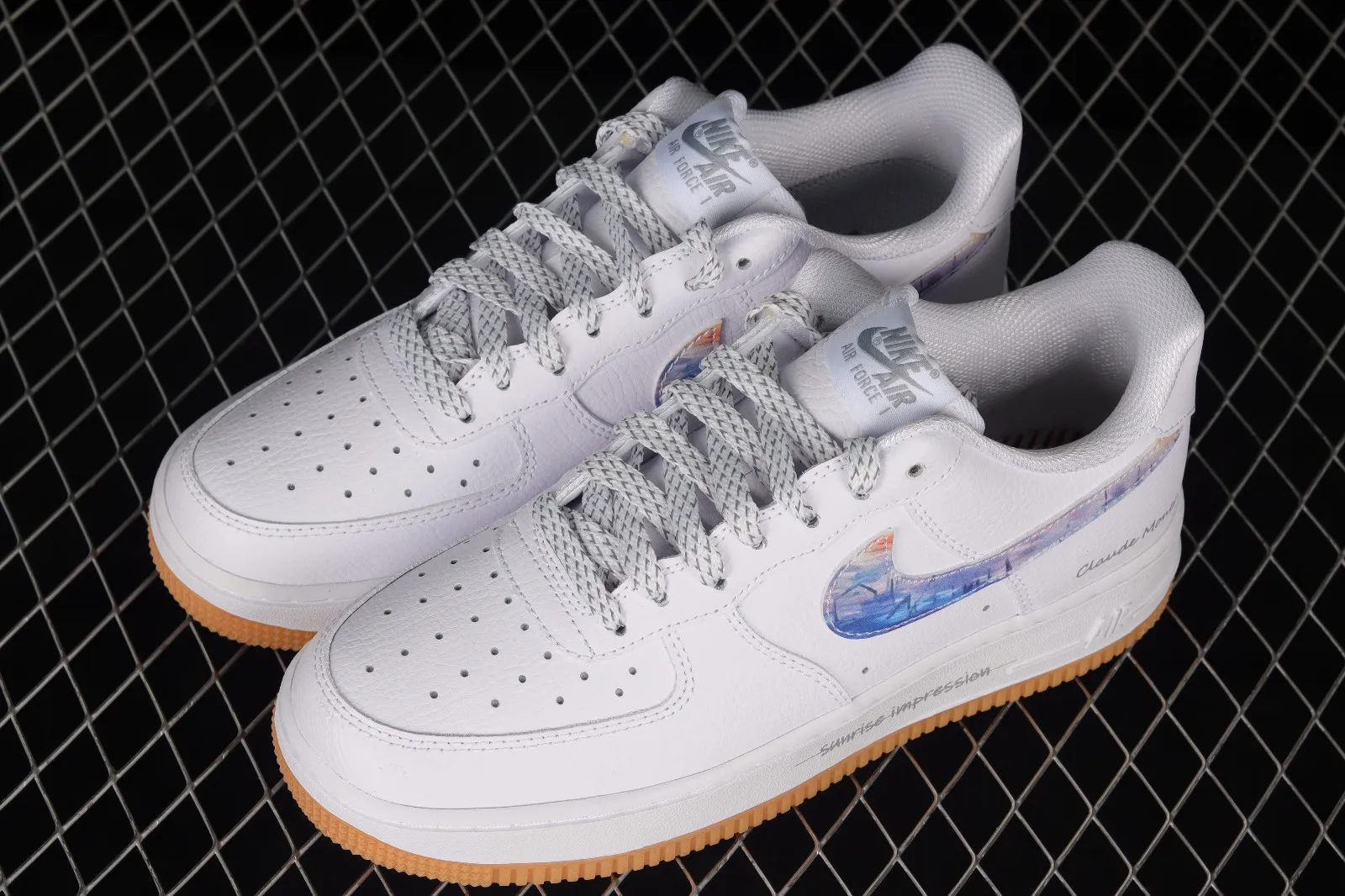 Nike Air Force 1 07 Low White Brown Purple DH4406-201