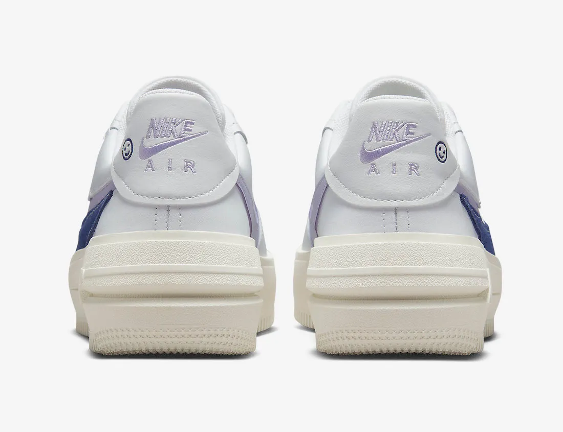 Nike Air Force 1 PLT.AF.ORM Summit White Oxygen Purple Sail Midnight Navy FD0382-121