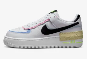 Nike Air Force 1 Shadow Pastel White Gold Blue Pink FJ0735-100