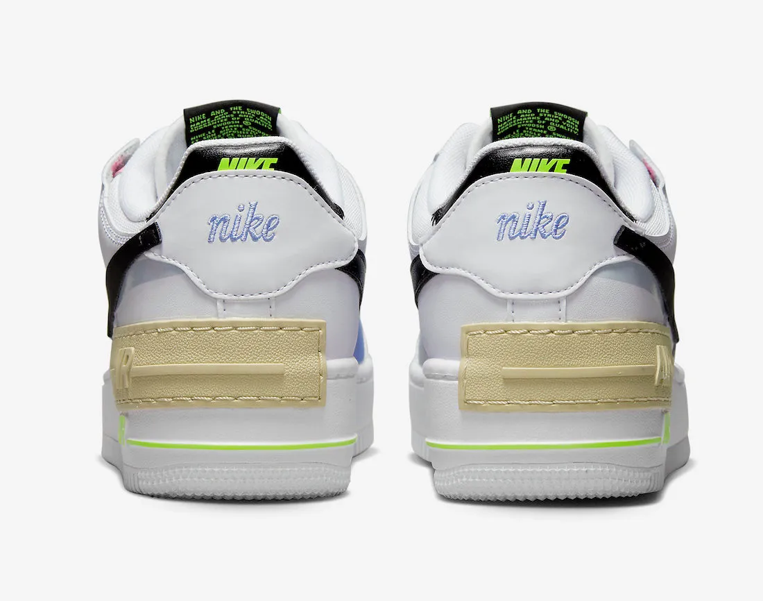 Nike Air Force 1 Shadow Pastel White Gold Blue Pink FJ0735-100