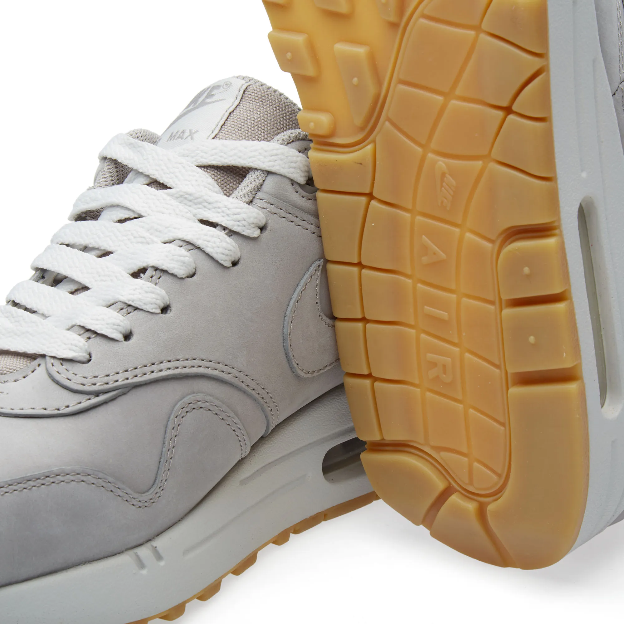 Nike Air Max 1 Leather PremiumMedium Grey & Neutral Grey