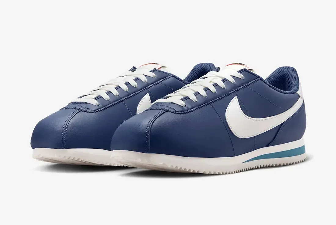 Nike Cortez 23 Midnight Navy Sail Noise Aqua DM4044-400