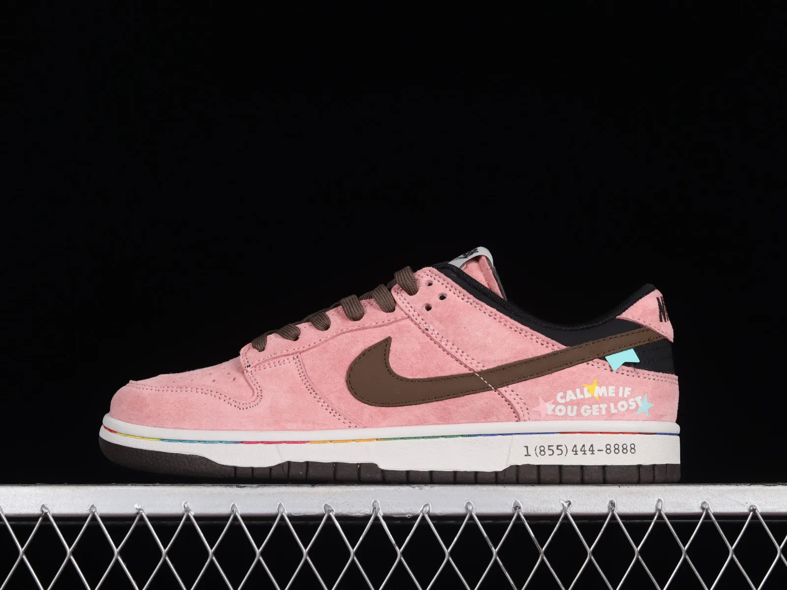 Nike SB Dunk Low AE86 Black Pink Brown DD1391-105