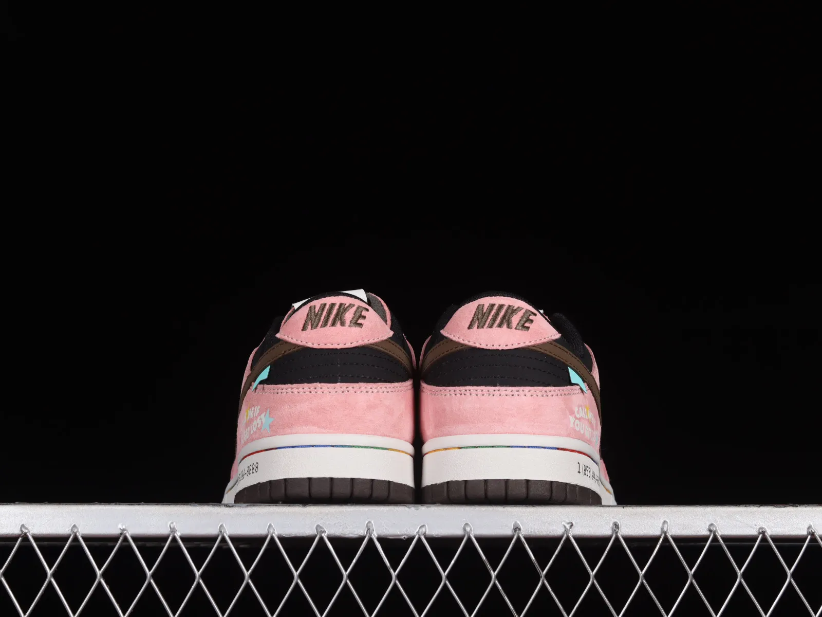 Nike SB Dunk Low AE86 Black Pink Brown DD1391-105