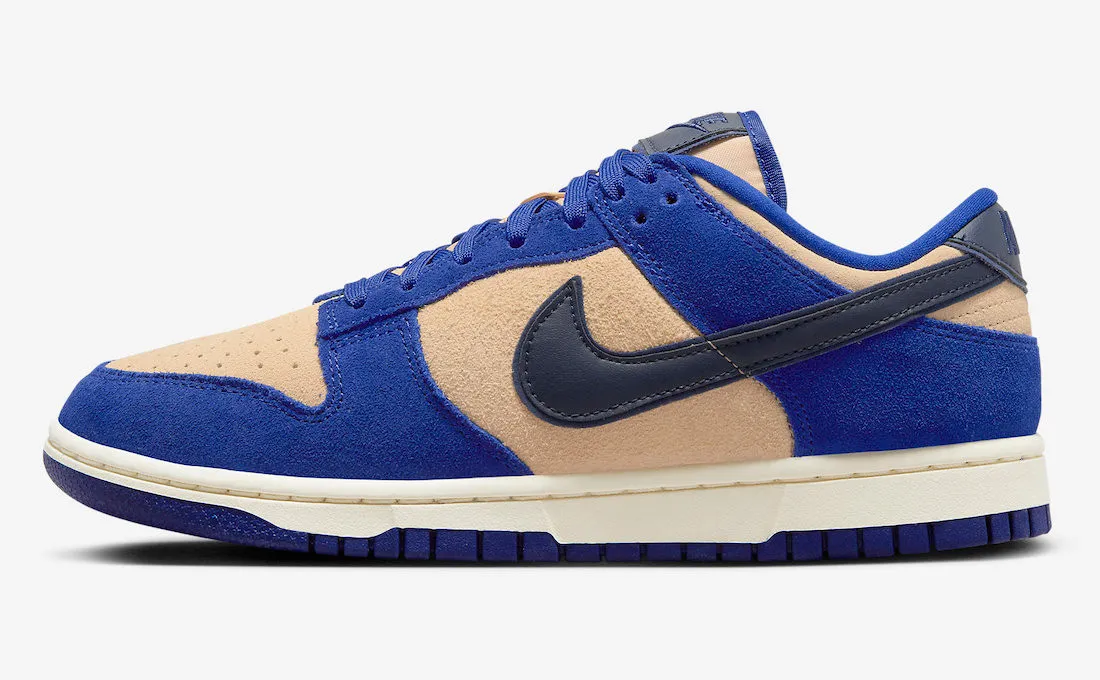 Nike SB Dunk Low LX Suede Deep Royal Blue Midnight Navy Dark Obsidian DV7411-400