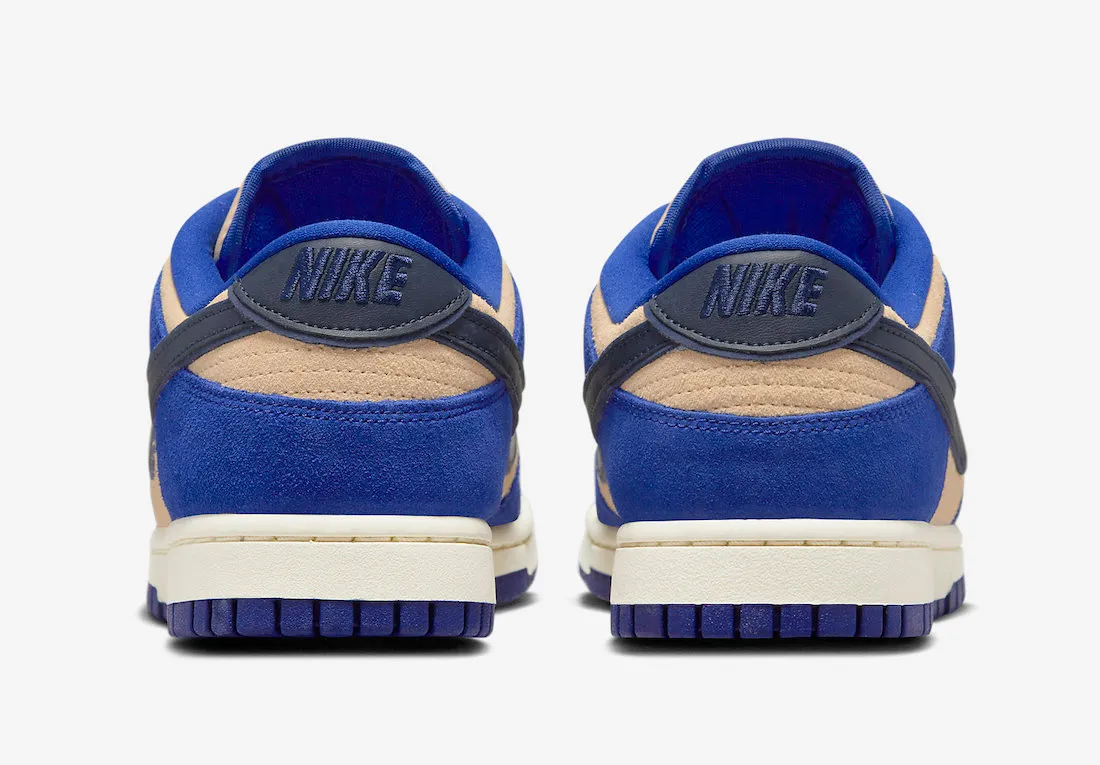 Nike SB Dunk Low LX Suede Deep Royal Blue Midnight Navy Dark Obsidian DV7411-400