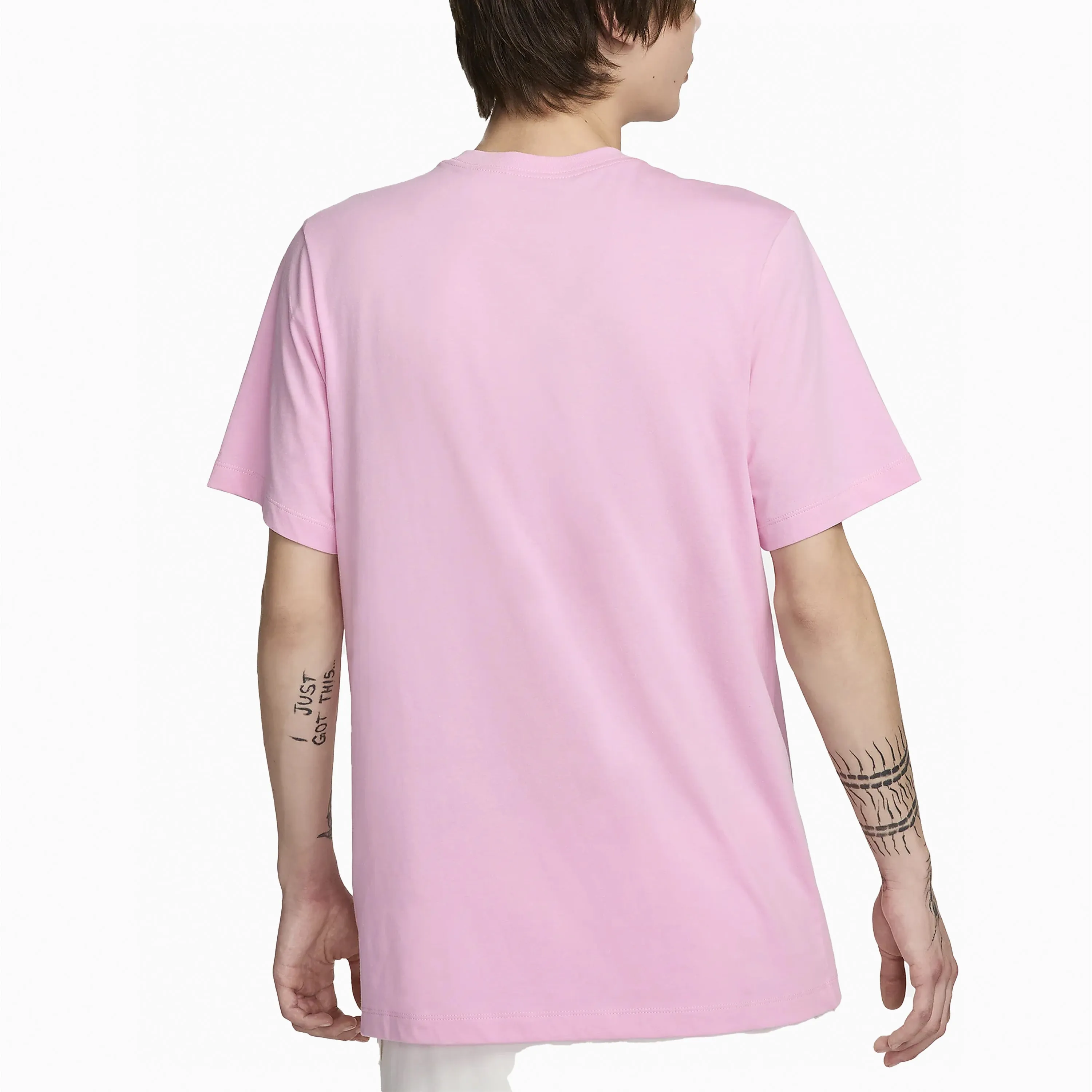 NIKE SPORTSWEAR CLUB T-SHIRT PINK RISE - AR4997