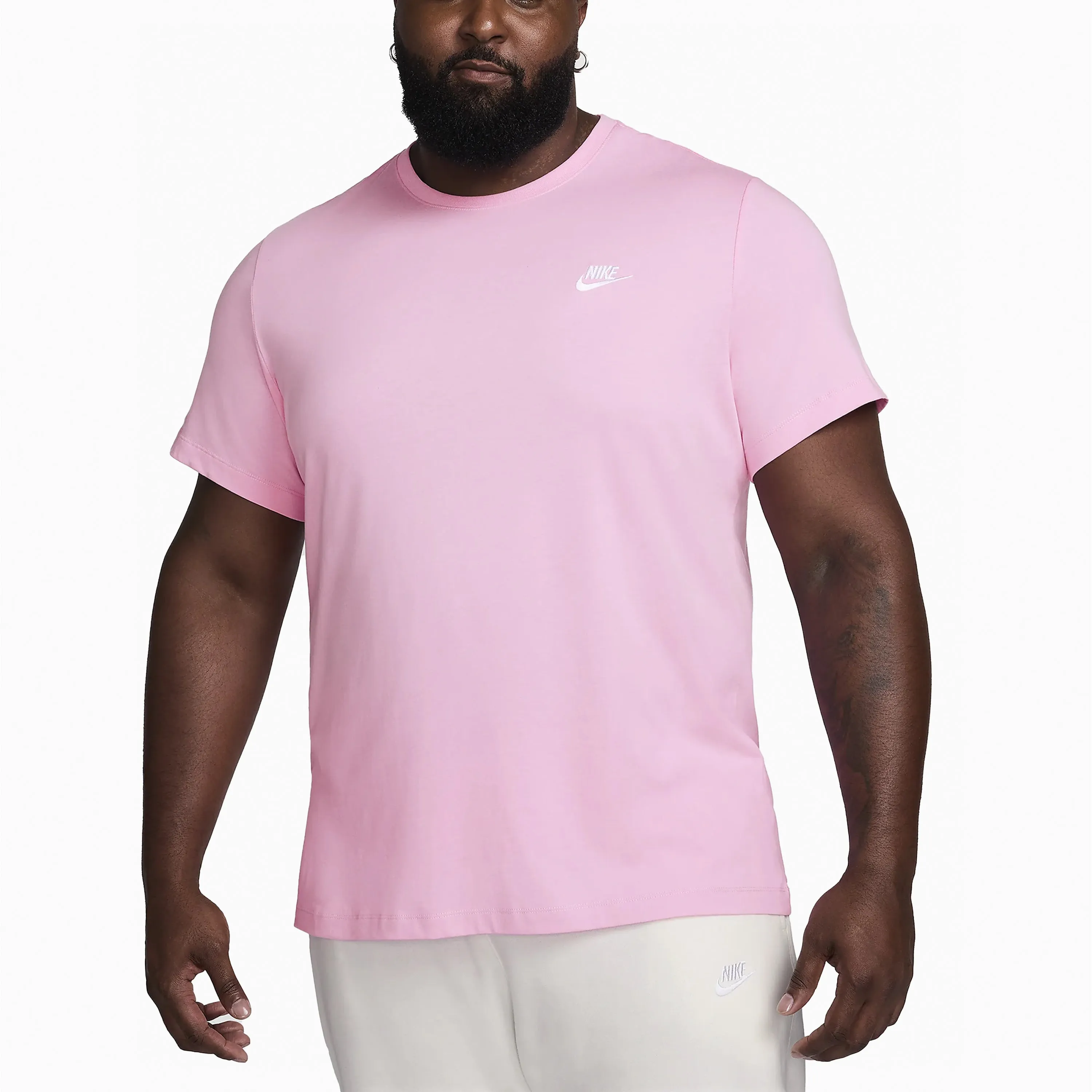 NIKE SPORTSWEAR CLUB T-SHIRT PINK RISE - AR4997