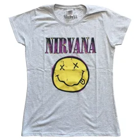 Nirvana Ladies Xerox Smiley Gry