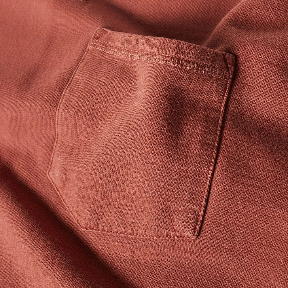 Nudie Samuel Pocket SweatWashed Red