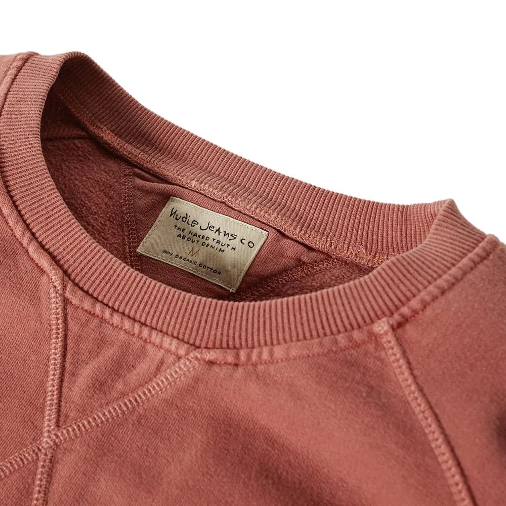 Nudie Samuel Pocket SweatWashed Red