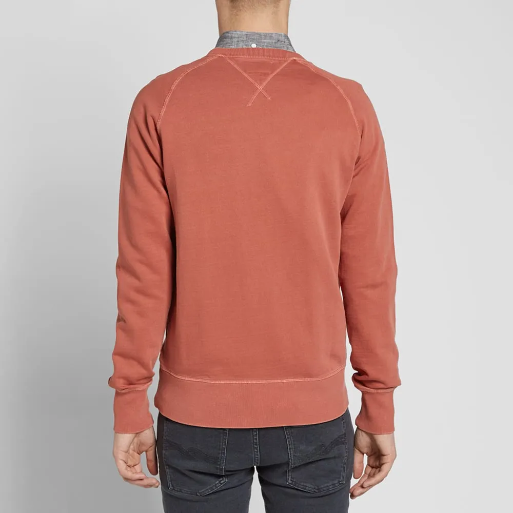 Nudie Samuel Pocket SweatWashed Red