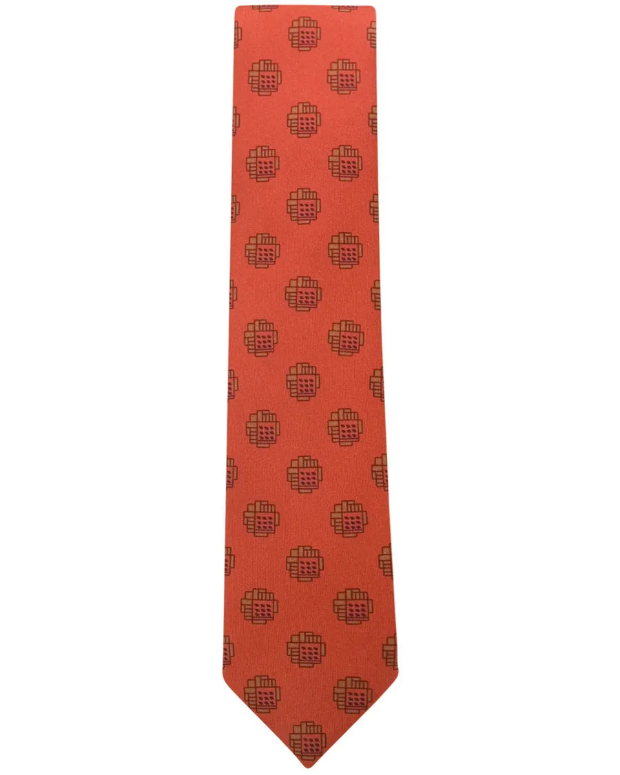 Orange Brown Neckwear