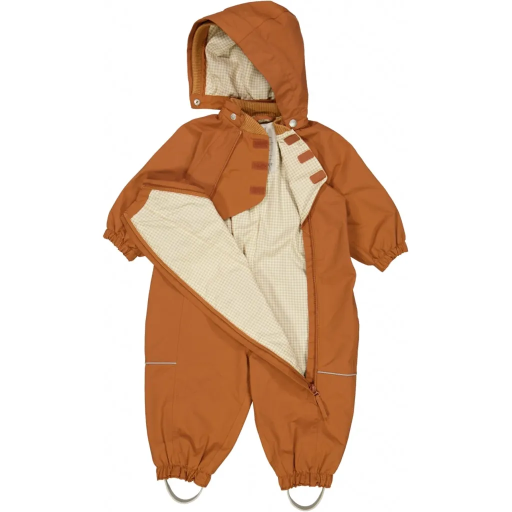 Outdoor suit Olly Tech - amber brown