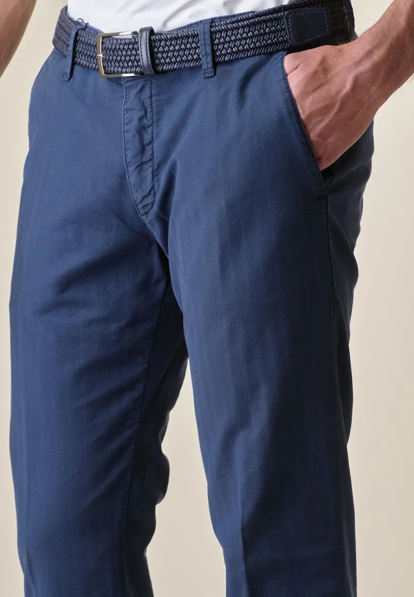 Pantalone blu chiaro cotone resca tc slim