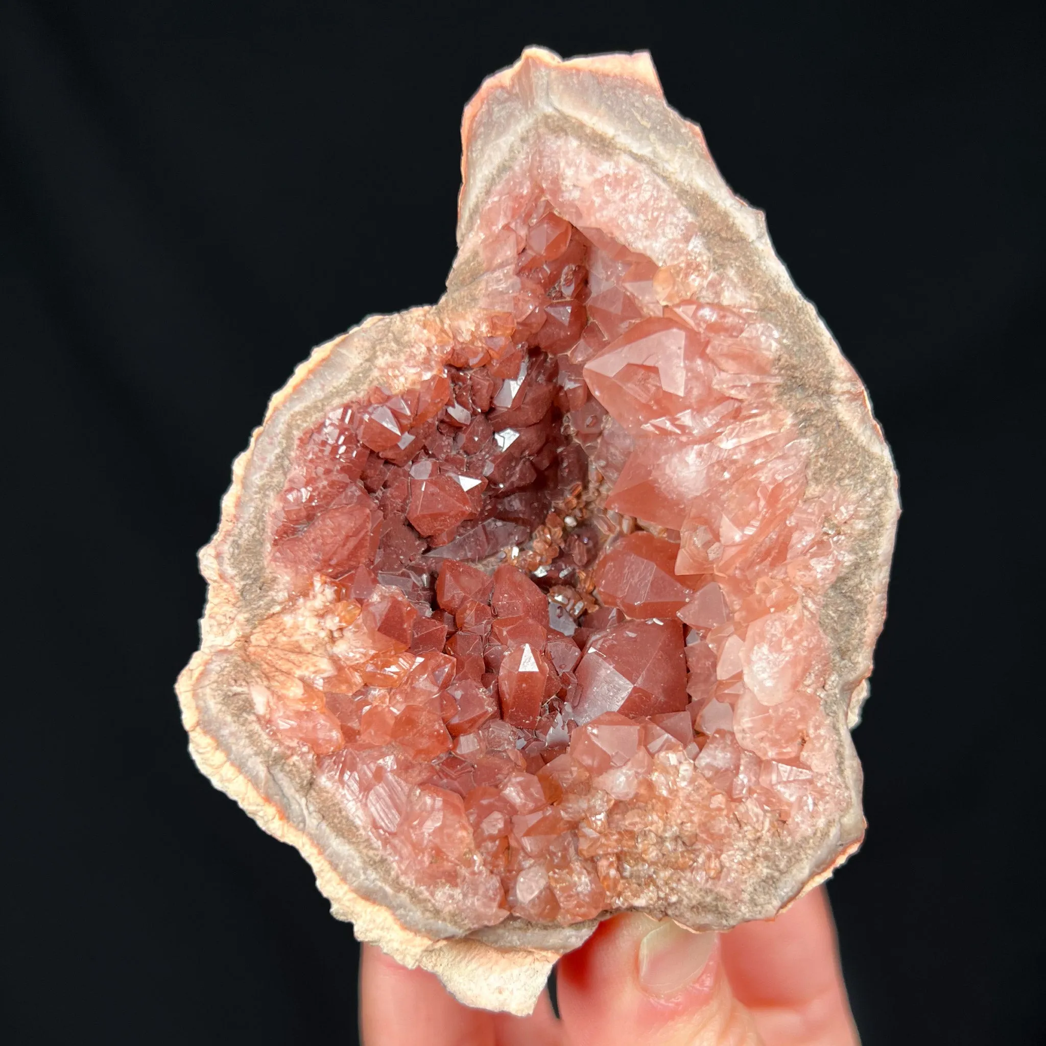 Pink Amethyst Geode