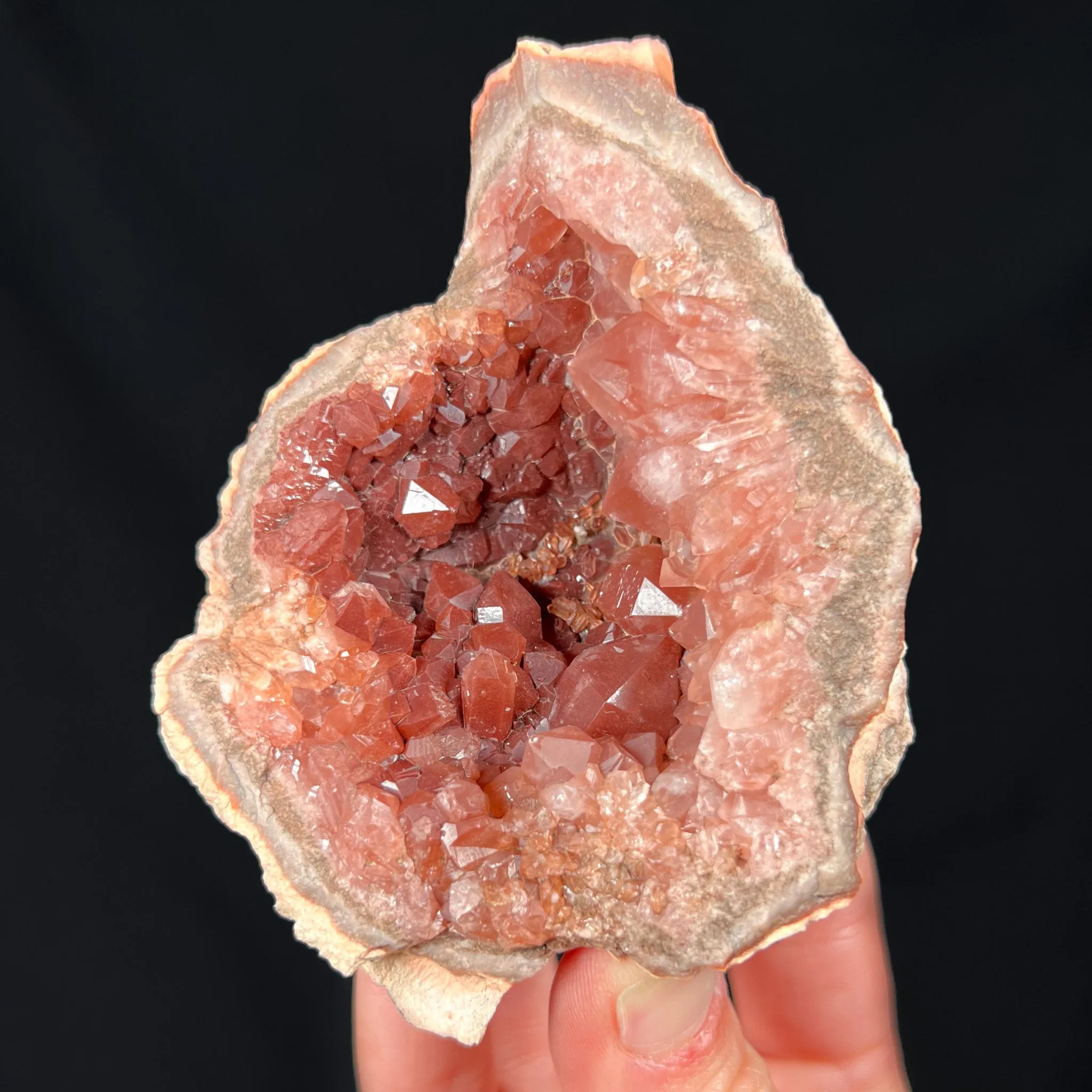 Pink Amethyst Geode