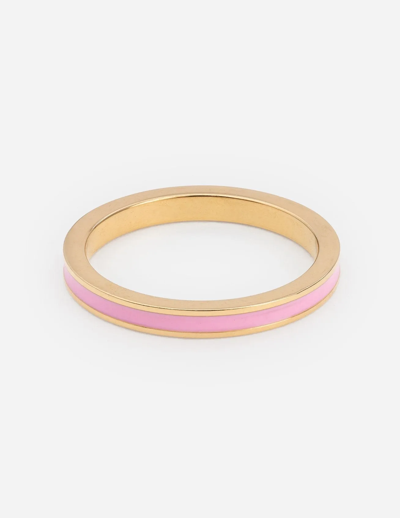 Pink Enamel Ring