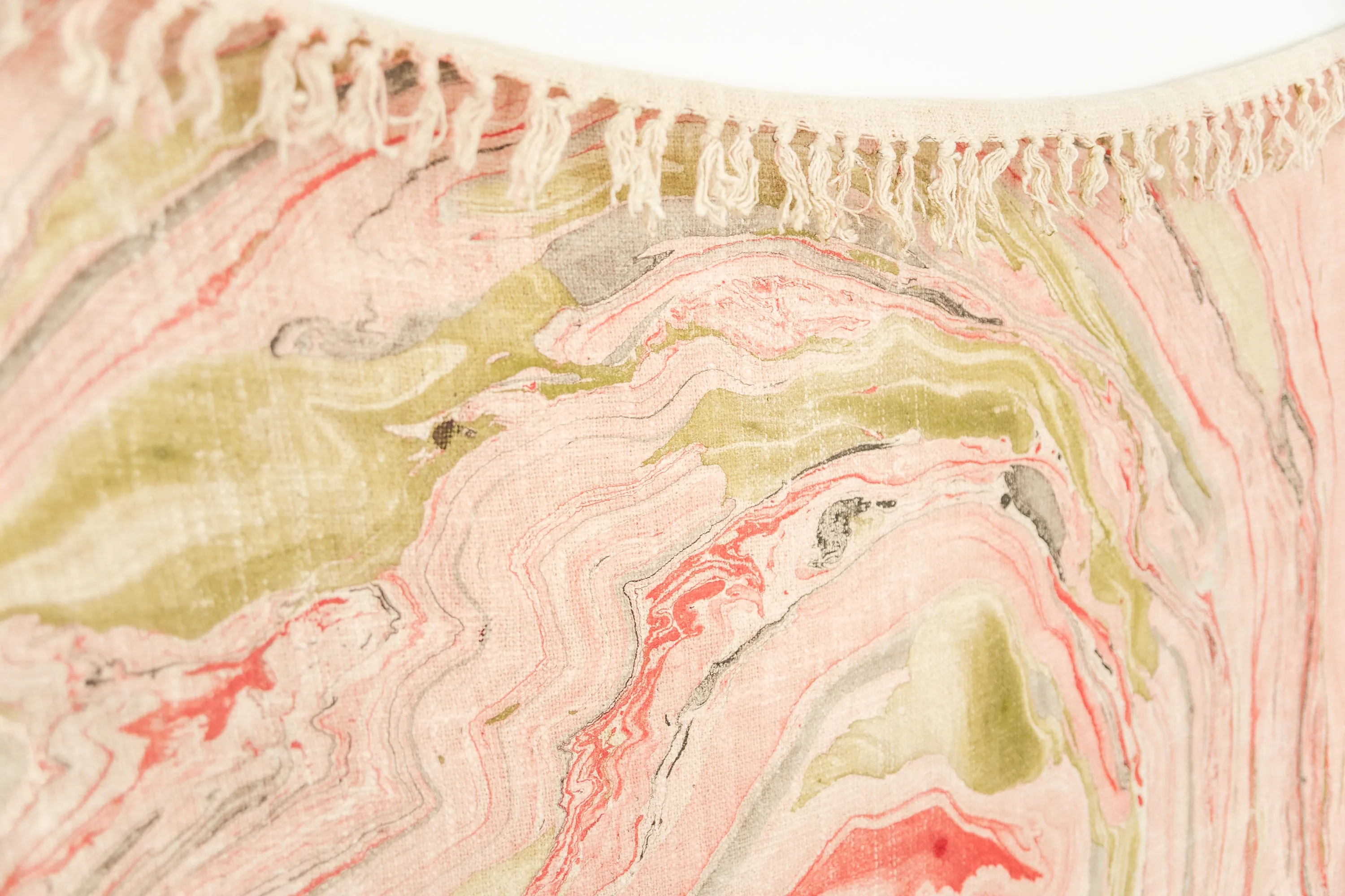 Pink Marble Throw