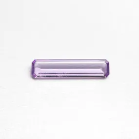 Pink/Purple Step Cut Sapphire - 0.37ct Cut Corner Rectangle