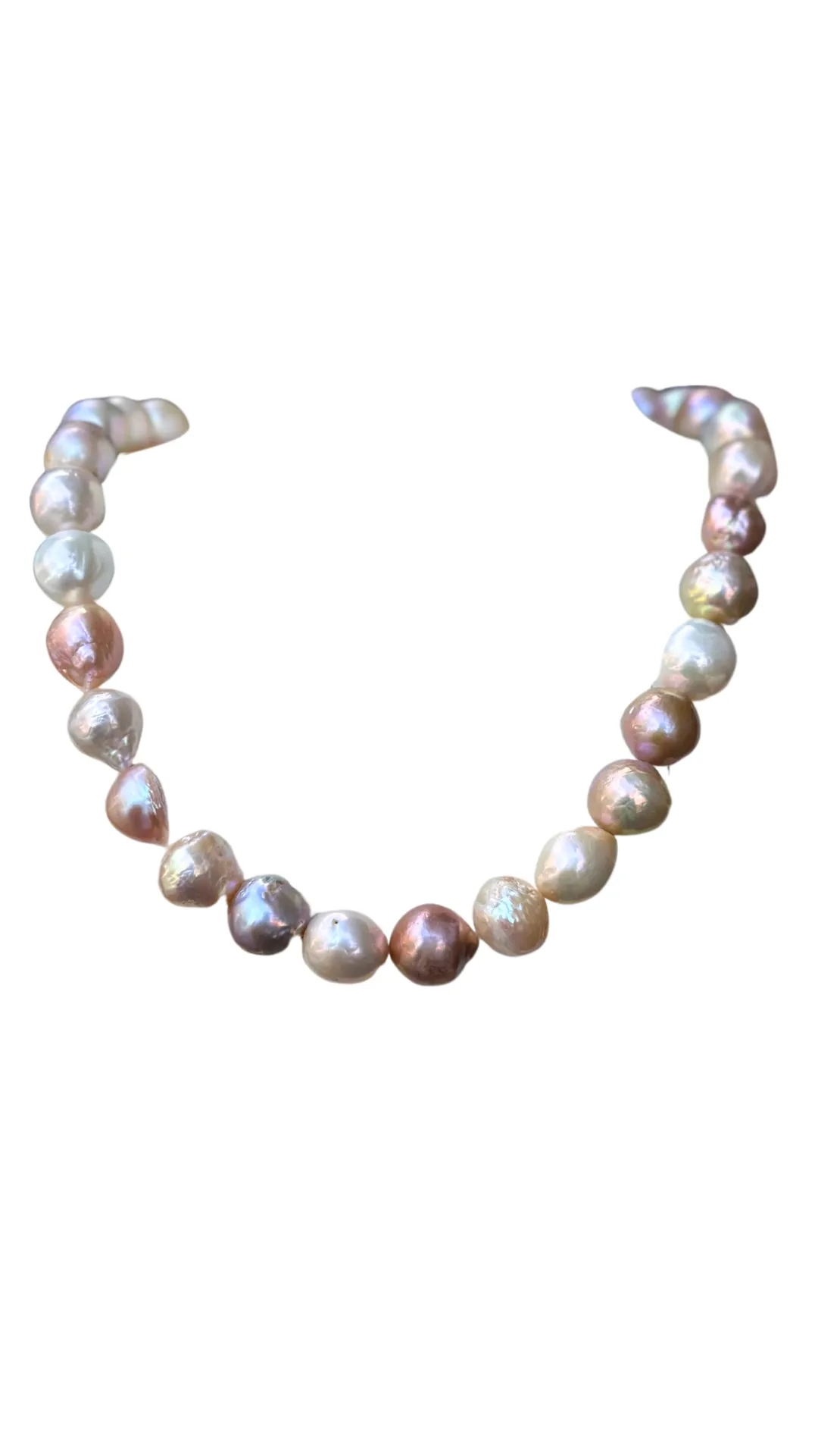 PNK Baroque Pearl 14KT Ncklc